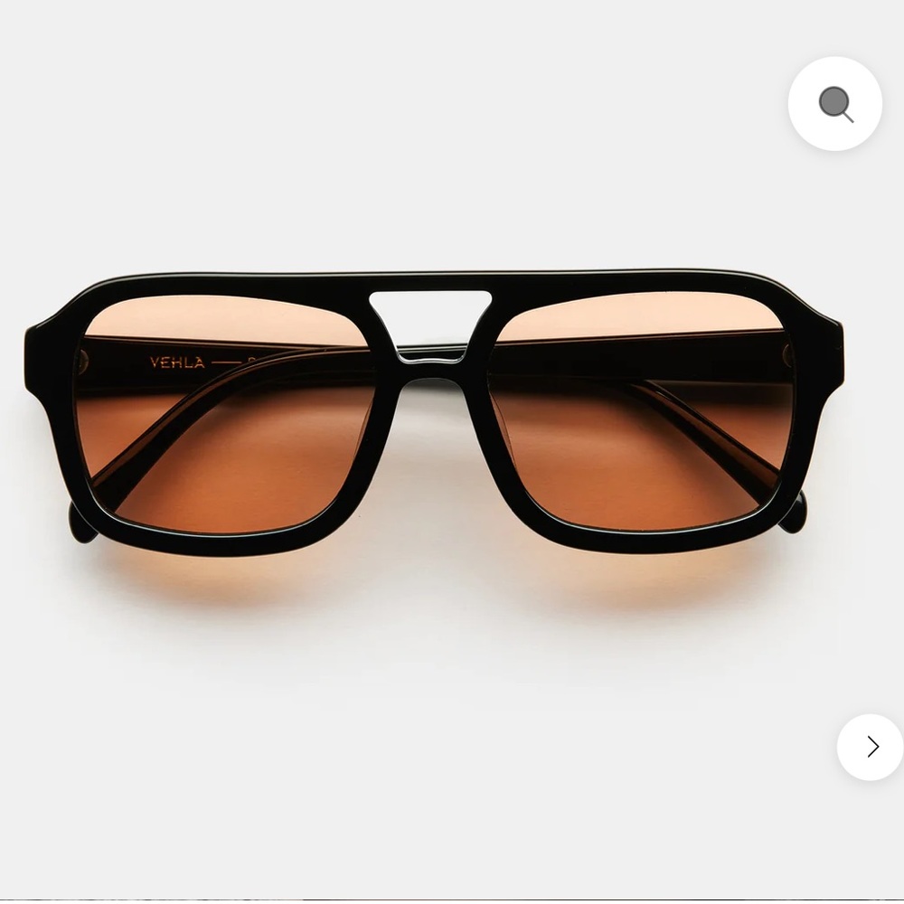 Vehla Dixie Sunglasses in Black/Toffee